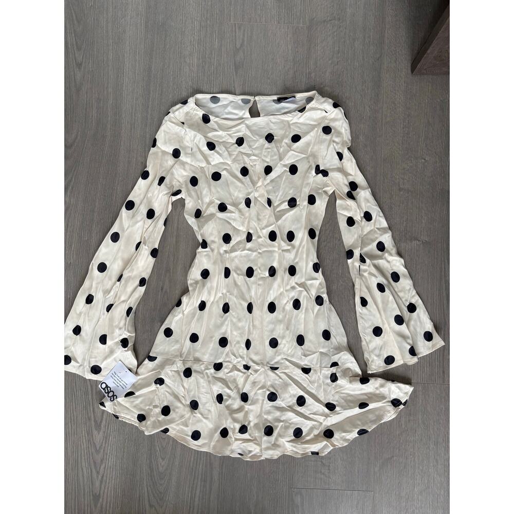 Topshop satin dress NWT